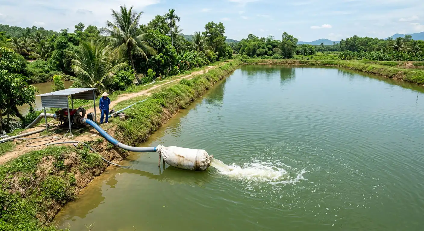 Ao chứa nước thủy sản
