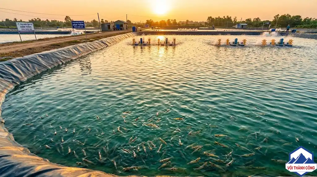 Ảnh minh họa ao nuôi thủy sản