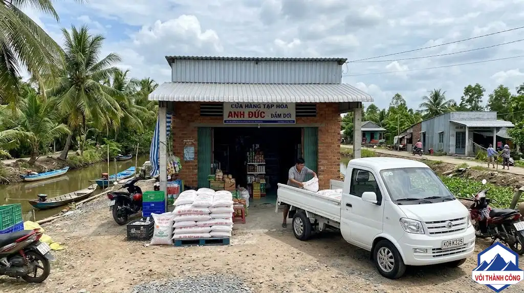 Đại lý vôi thủy sản tại Đầm Dơi, Cà Mau