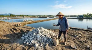 Hướng dẫn kiểm tra vôi cục CaO cho thủy sản – tránh mua phải vôi non, vôi giả. Phương pháp test bằng nước (quan sát sủi bọt, nhiệt độ, độ tan), test màu sắc, mùi, cảm giác nhiệt. Bảng so sánh chi tiết và kinh nghiệm chọn nhà cung cấp uy tín tại miền Tây (Cà Mau, Bạc Liêu, Sóc Trăng, Bến Tre, Long An).