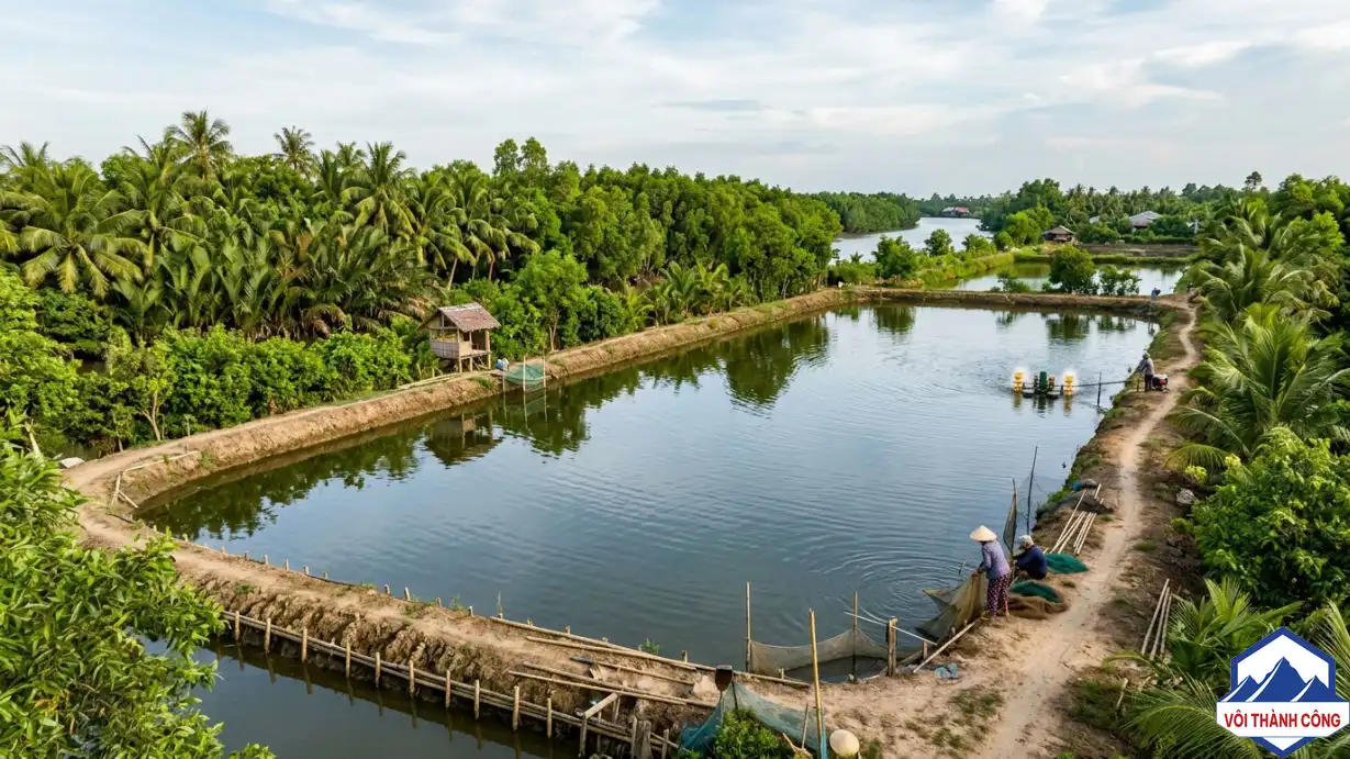 Biểu tượng ao đất truyền thống