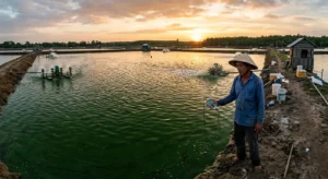 Bài viết hướng dẫn chi tiết cách phân biệt vôi cục thật (CaO), vôi non và vôi giả bằng mắt thường và test nước đơn giản. Giúp bà con nuôi tôm tại các tỉnh Cà Mau, Bạc Liêu, Sóc Trăng tránh mua phải vôi kém chất lượng, đảm bảo hiệu quả cải tạo ao và xử lý môi trường.