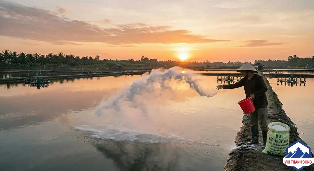 Tạt vôi trời lặng gió