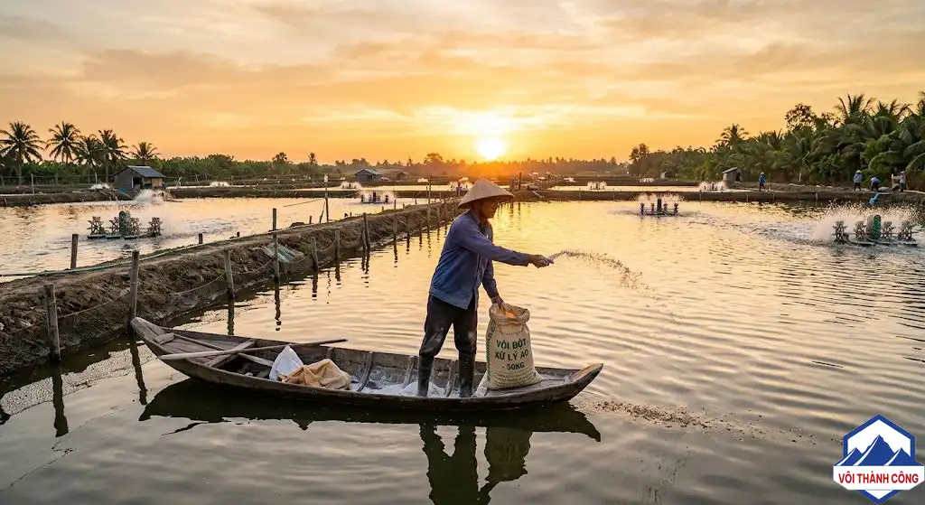 Chọn thời điểm tạt vôi hợp lý