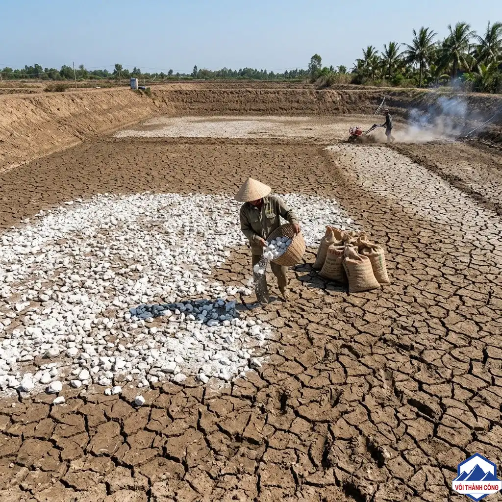 Ao đất nhiễm phèn