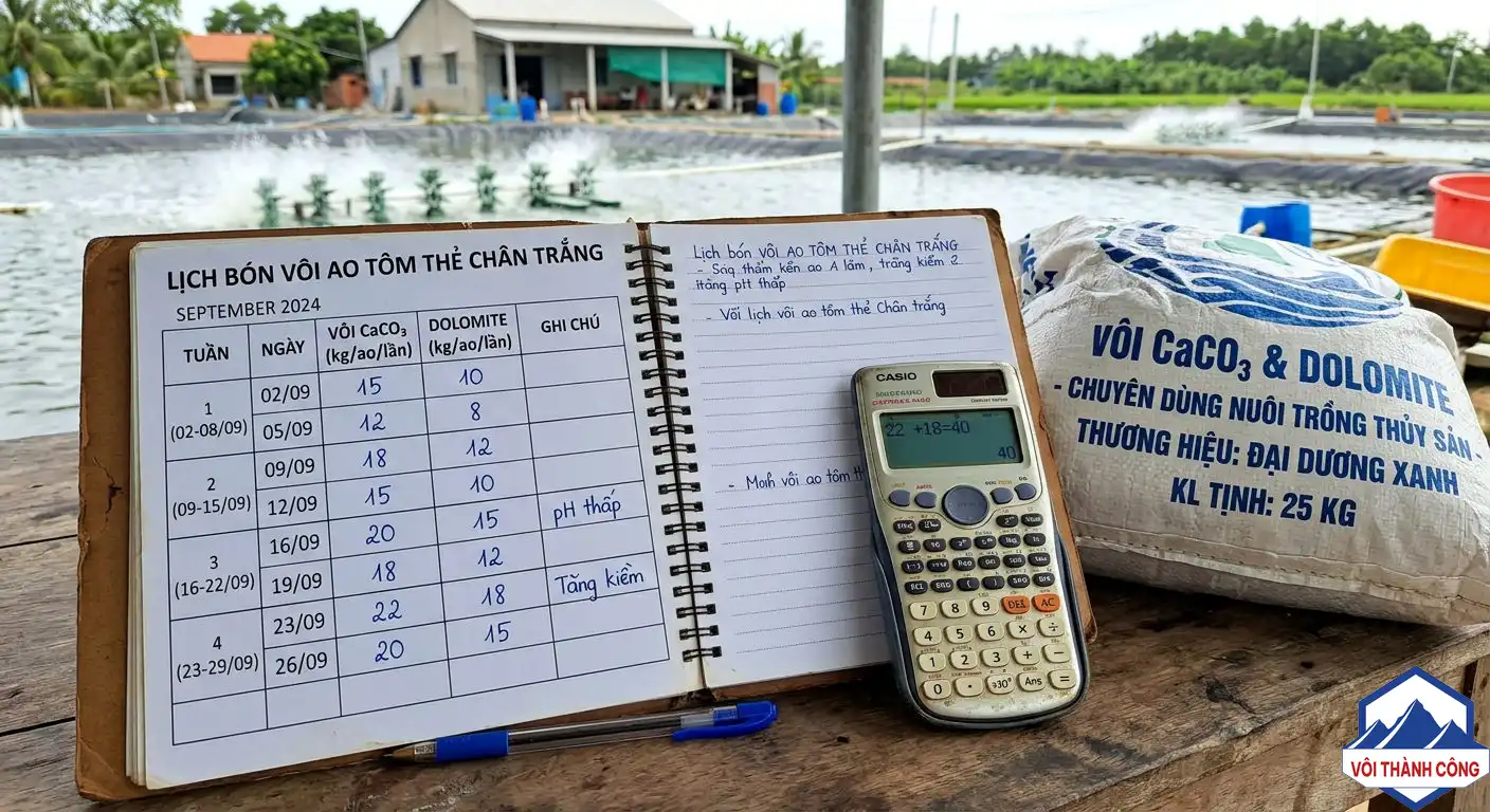 Ao tôm dưới trời mưa