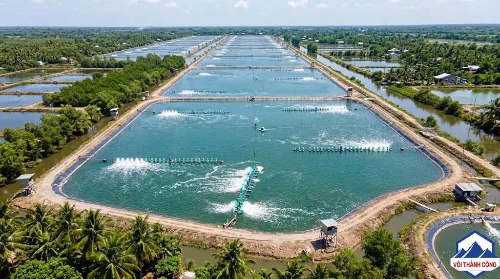 Ao tôm tại Trà Vinh