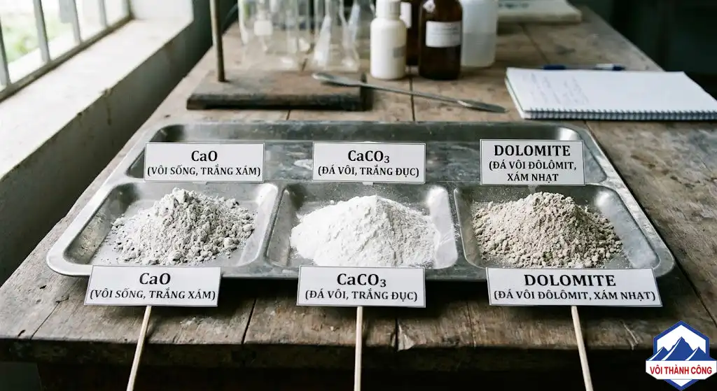 Các loại vôi thủy sản