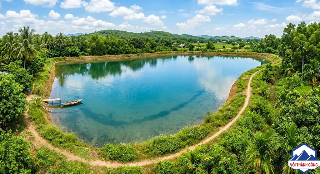 Ao đất truyền thống
