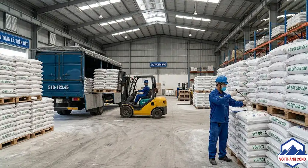 Nhà cung cấp vôi uy tín