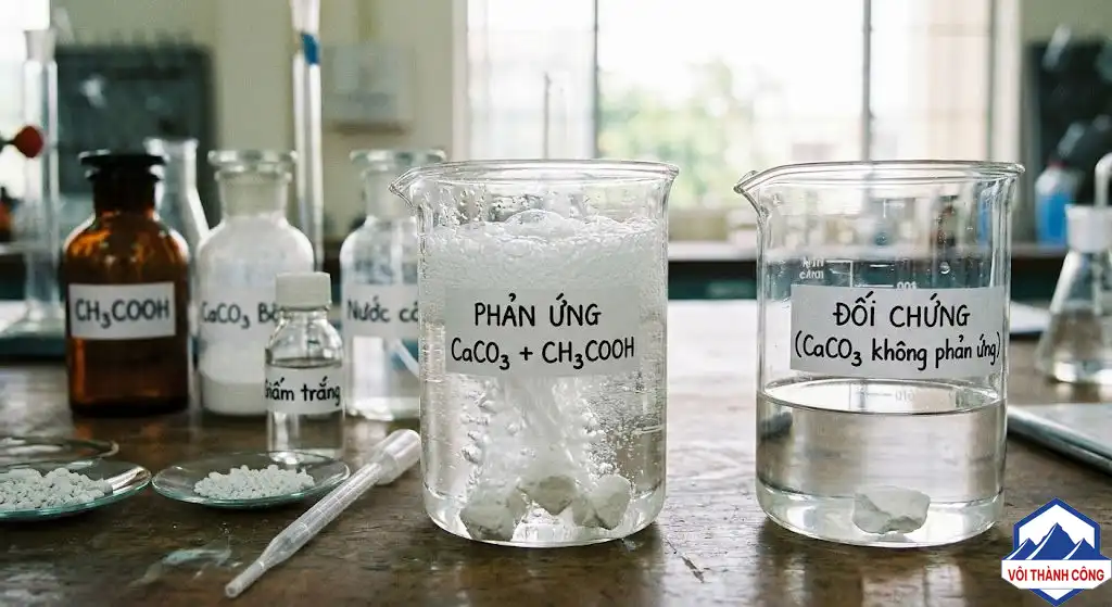 Kiểm tra chất lượng vôi