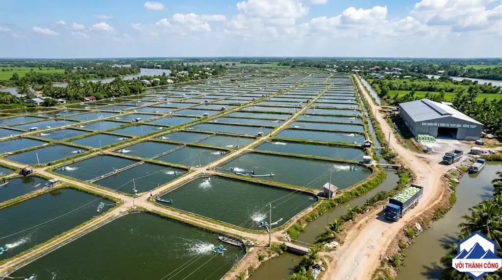 Thực trạng thị trường vôi thủy sản Đồng Tháp